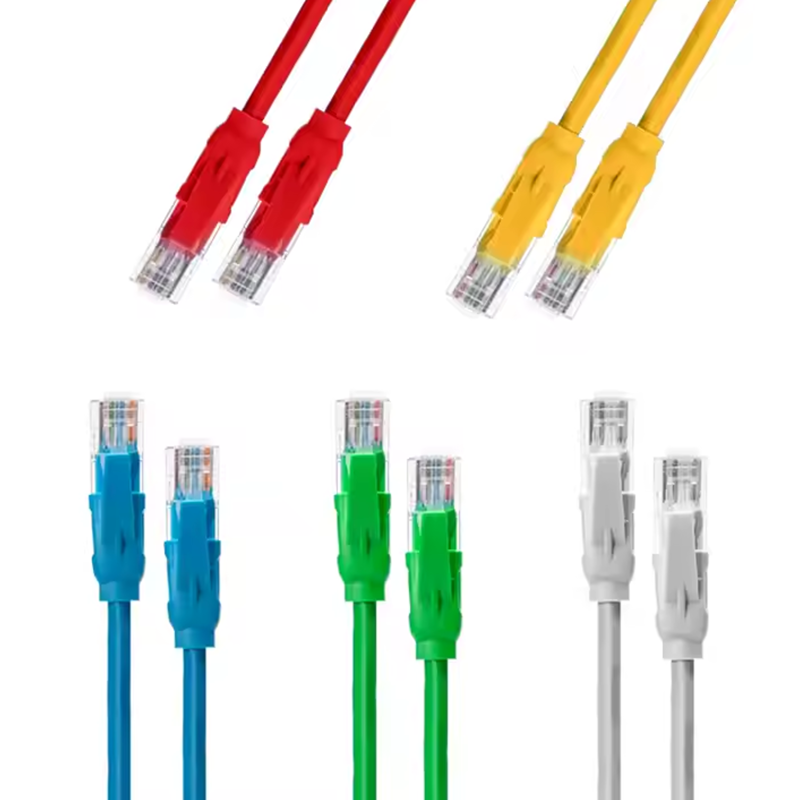 BEST SELLER Computer Use RJ45 Connector Ethernet Cable UTP 5' 10' 25' 50' 100' Cat6a Patch Cable Utp Patch Cord Cable