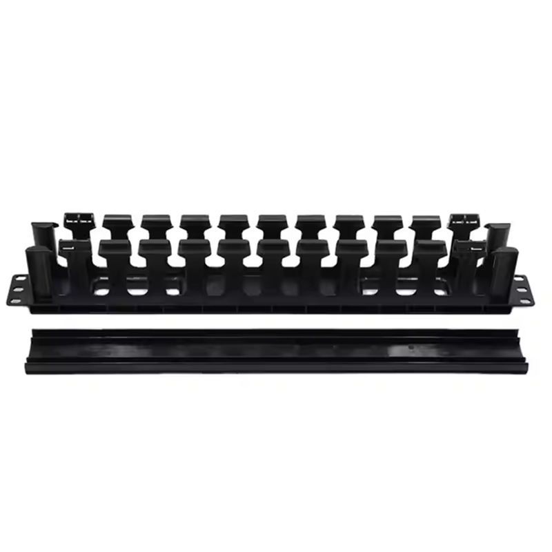 BEST SELLER Network 1U 12 Slots ABS Plastic Cable Organizer Cable Management
