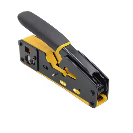 BEST SELLER Network Tool - Cat5 Cat6 Pass Through Crimper for RJ45 RJ11 Network Modular Plug Crimping Tool