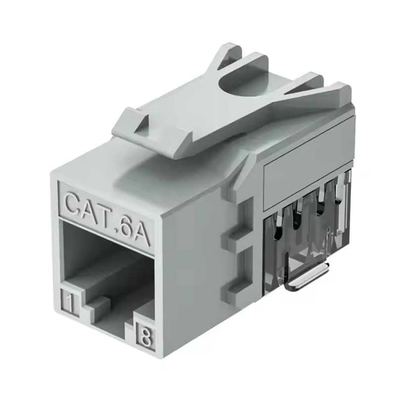 BEST SELLER New Design RJ45 Network Cat6 Shielded Module FTP Keystone Jack For Faceplate