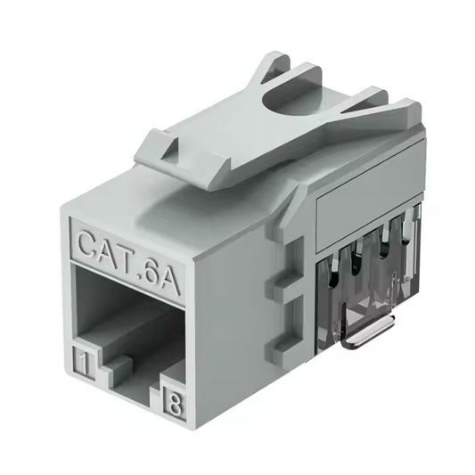 BEST SELLER New Design RJ45 Network Cat6 Shielded Module FTP Keystone Jack For Faceplate