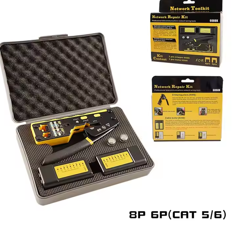 HOT SALE Network Tool - Toolkit Network Repair Kit Professional Telecommunications Network Wiring