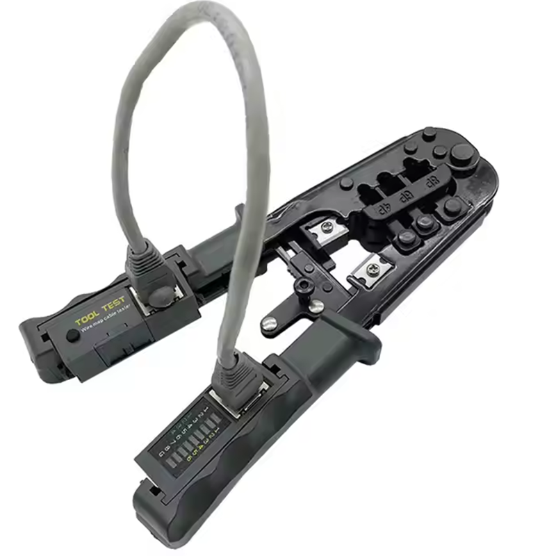 BEST SELLER Cat5e Cat6 8P 6P 4P Multi-functional RJ45 RJ11 Networking Tool Crimping and test