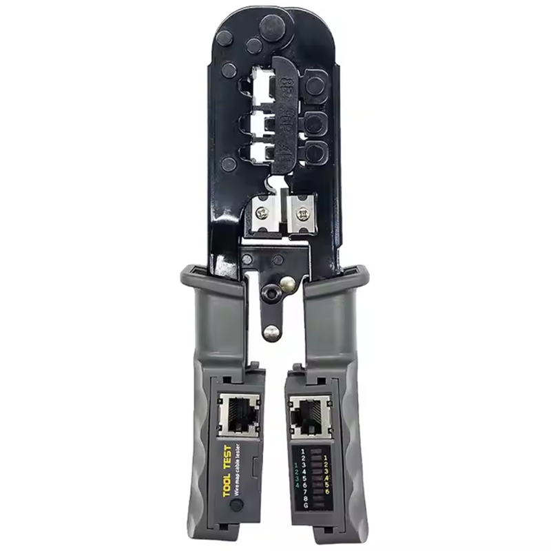 BEST SELLER Cat5e Cat6 8P 6P 4P Multi-functional RJ45 RJ11 Networking Tool Crimping and test