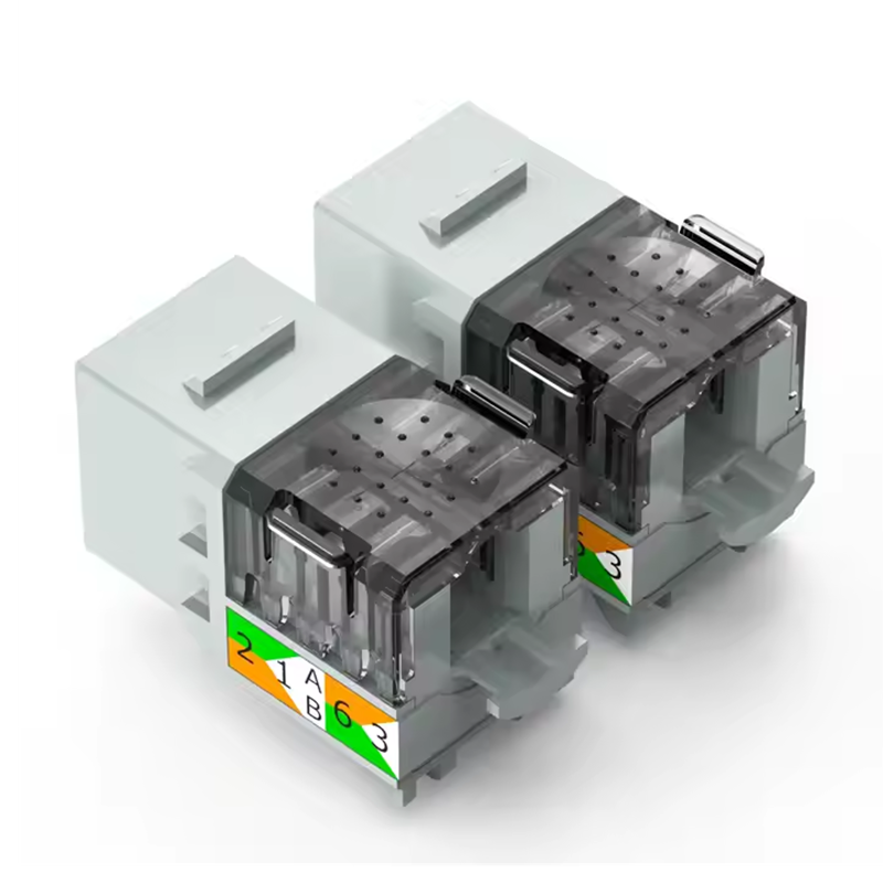 BEST SELLER New Design RJ45 Network Cat6 Shielded Module FTP Keystone Jack For Faceplate