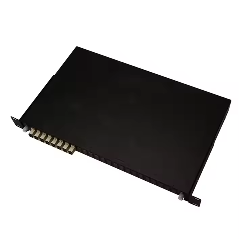 HOT SELLER Fiber Optics- 19inch 1U 24 Port SC LC Sliding Patch Panel