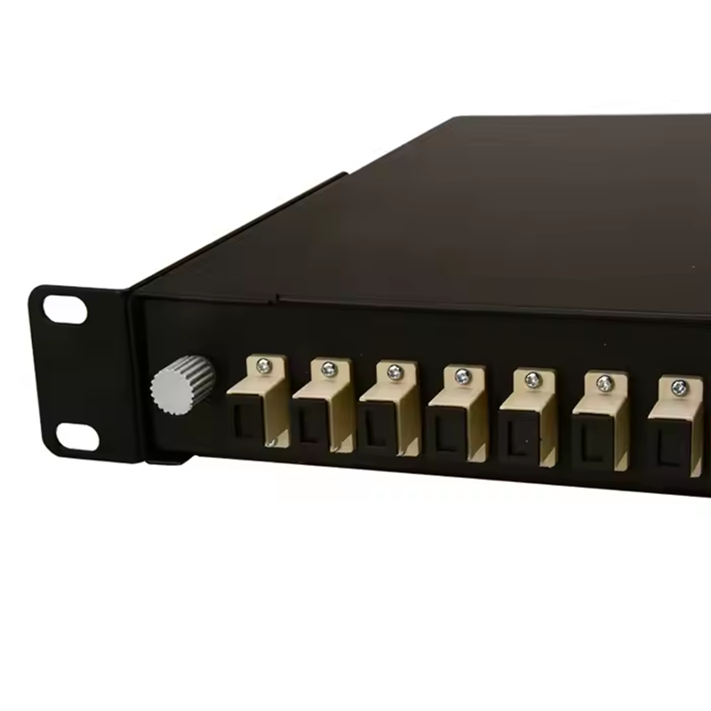 HOT SELLER Fiber Optics- 19inch 1U 24 Port SC LC Sliding Patch Panel