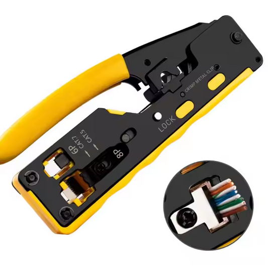 HOT SALE Network Tool - RJ45 RJ11 Cat6 Cat7 Connector Pass Through Crimping Tool