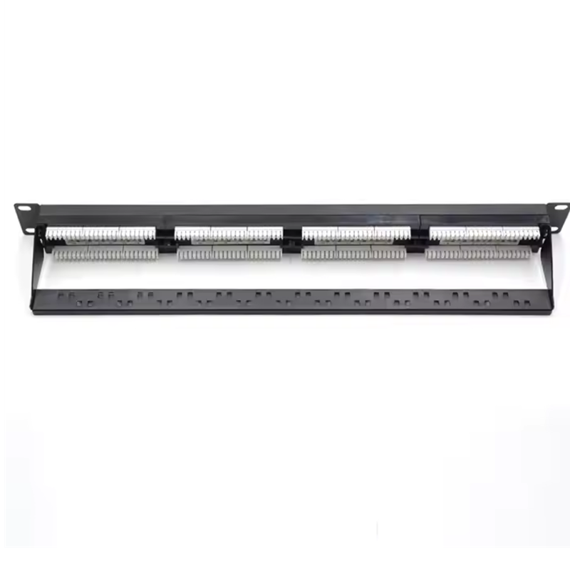 HOT SALE Cable Management - 1U Metal Cable Manager Metal D-rings Network Cable Organizer