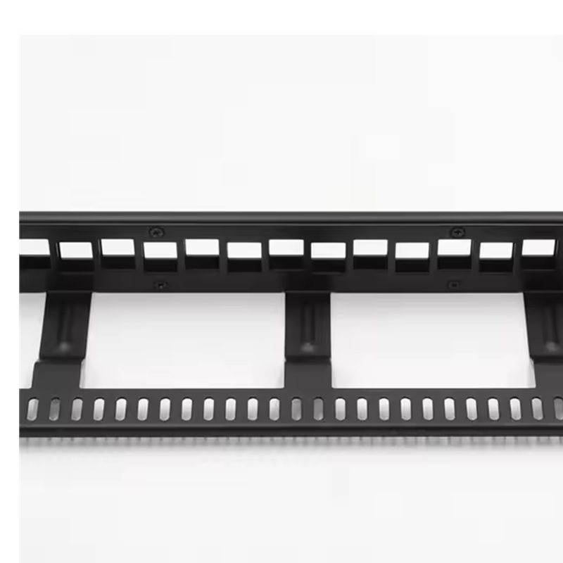 HOT SALE Cable Management - 19" 1u Rack Mount Horizontal Metal Cable Manager