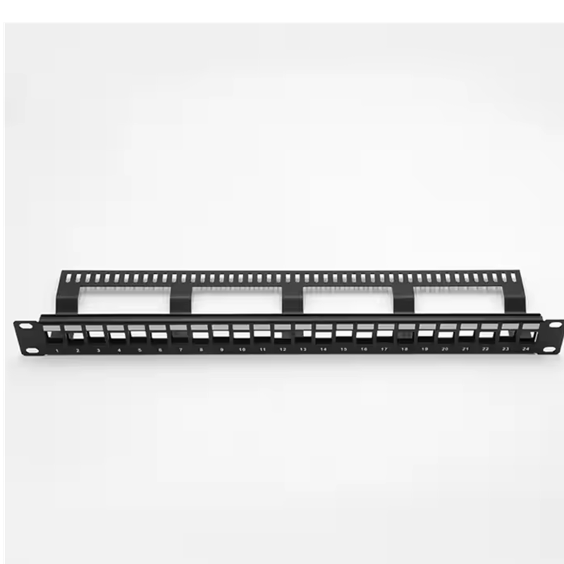 HOT SALE Cable Management - 19" 1u Rack Mount Horizontal Metal Cable Manager