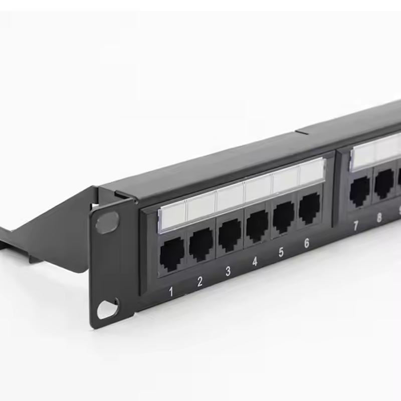 HOT SALE Cable Management - 1U Metal Cable Manager Metal D-rings Network Cable Organizer