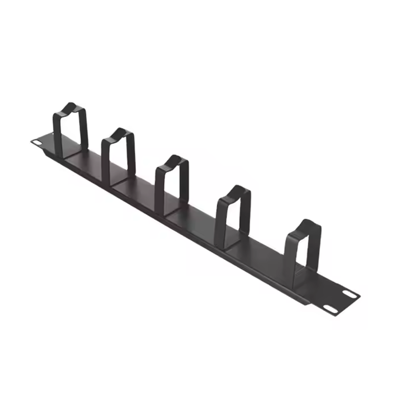 Cable Management - 1U Network 1U Metal Cable Manager Metal D-rings Cable Organizer
