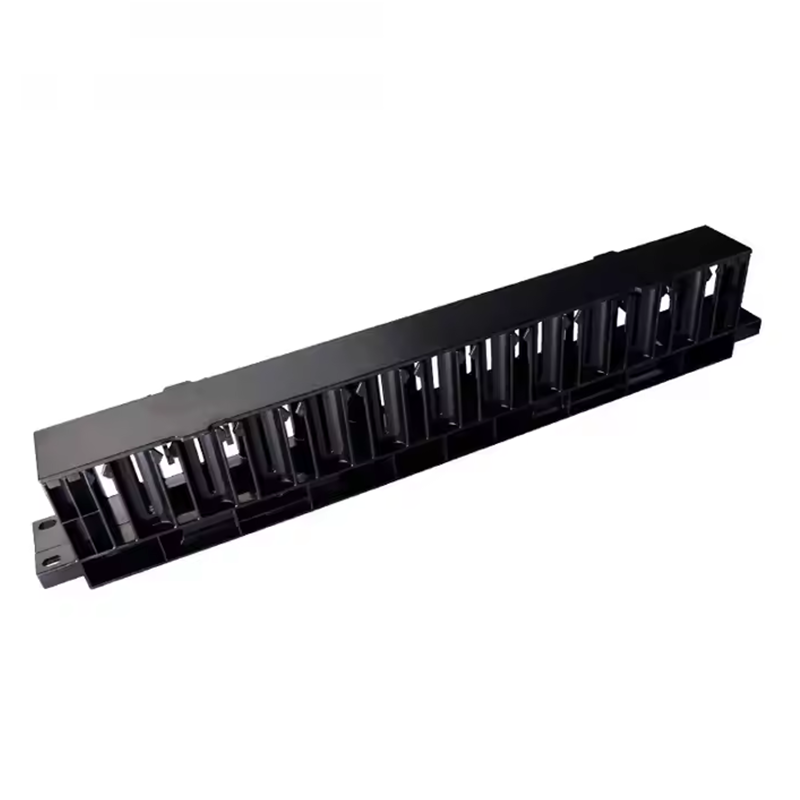 HOT SALE Cable Management -  1U 12 Slots ABS Plastic Cable Organizer Cable Management