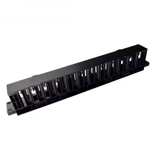 HOT SALE Cable Management -  1U 12 Slots ABS Plastic Cable Organizer Cable Management