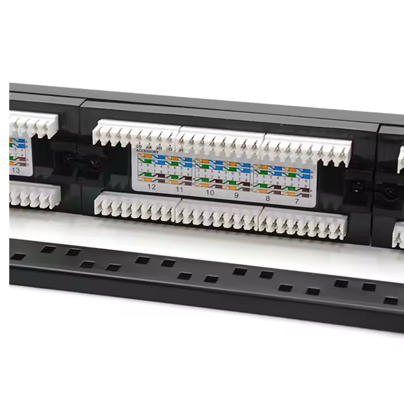 HOT SALE Cable Management - 1U Metal Cable Manager Metal D-rings Network Cable Organizer