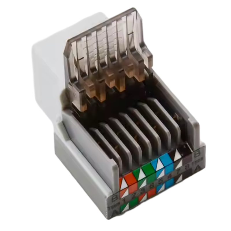 BEST SELLER RJ45 Toolless UTP Cat3 Cat5e Cat6 Cat6a Construction unShielded Female Keystone Jack