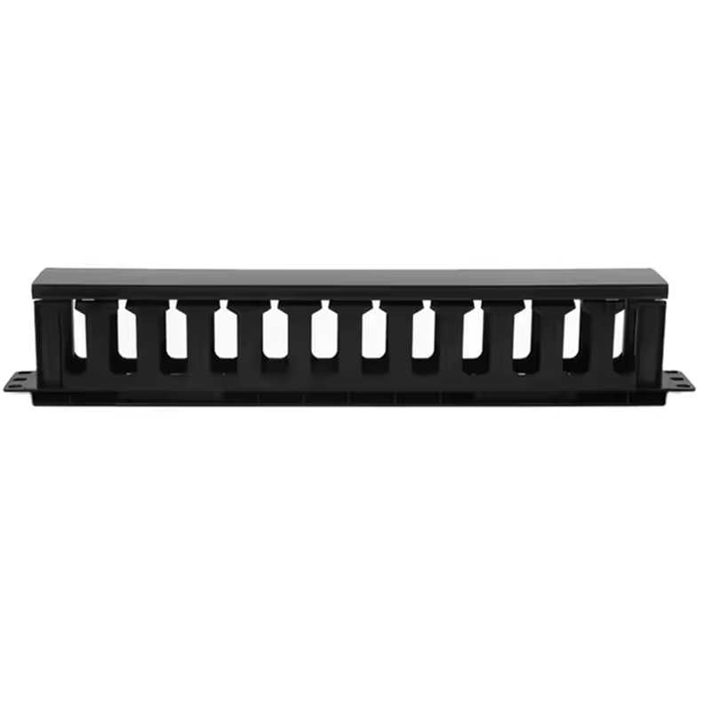 BEST SELLER Network 1U 12 Slots ABS Plastic Cable Organizer Cable Management