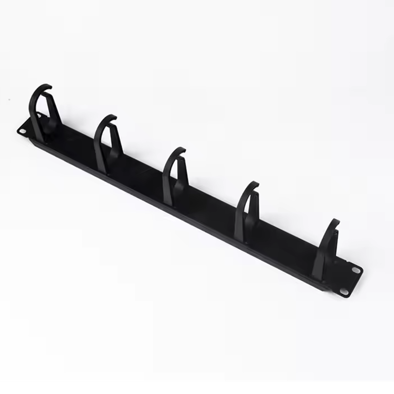 BEST SELLER Cable Management - 1U Horizontal 5 D Rings Cable Management