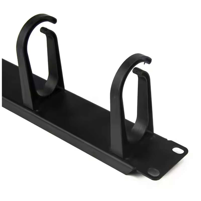 BEST SELLER Cable Management - 1U Horizontal 5 D Rings Cable Management