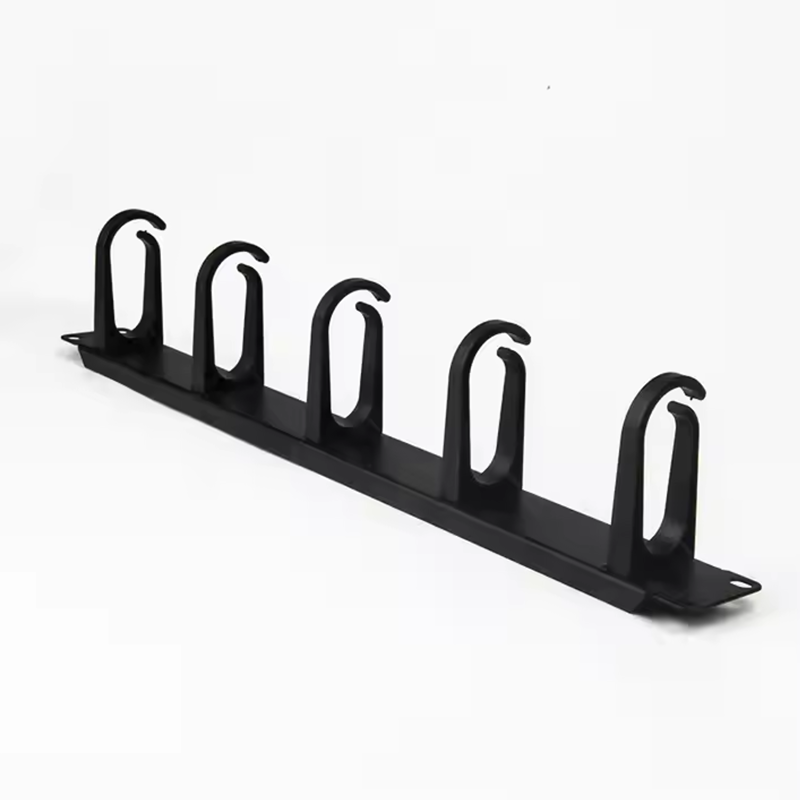 BEST SELLER Cable Management - 1U Horizontal 5 D Rings Cable Management