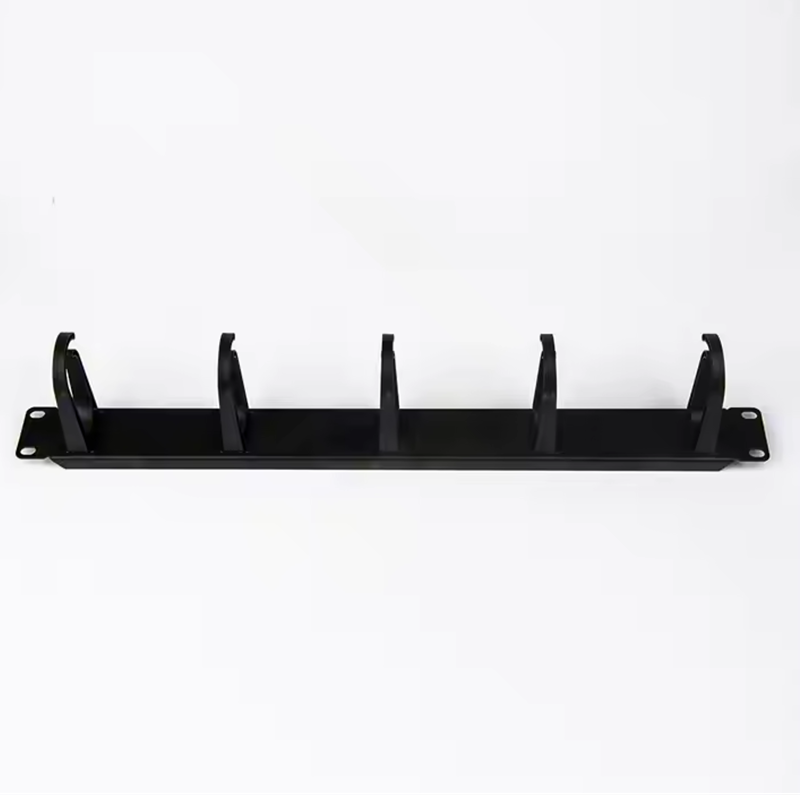 BEST SELLER Cable Management - 1U Horizontal 5 D Rings Cable Management